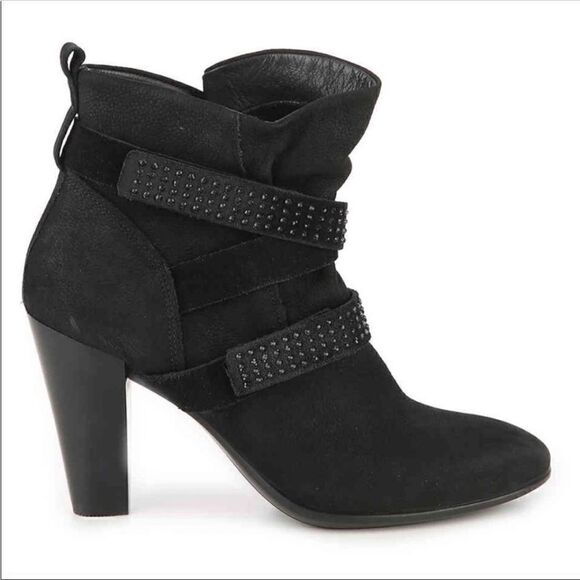 Ecco Slouch 75 Shape Bling Black Booties - Picture 1 of 15